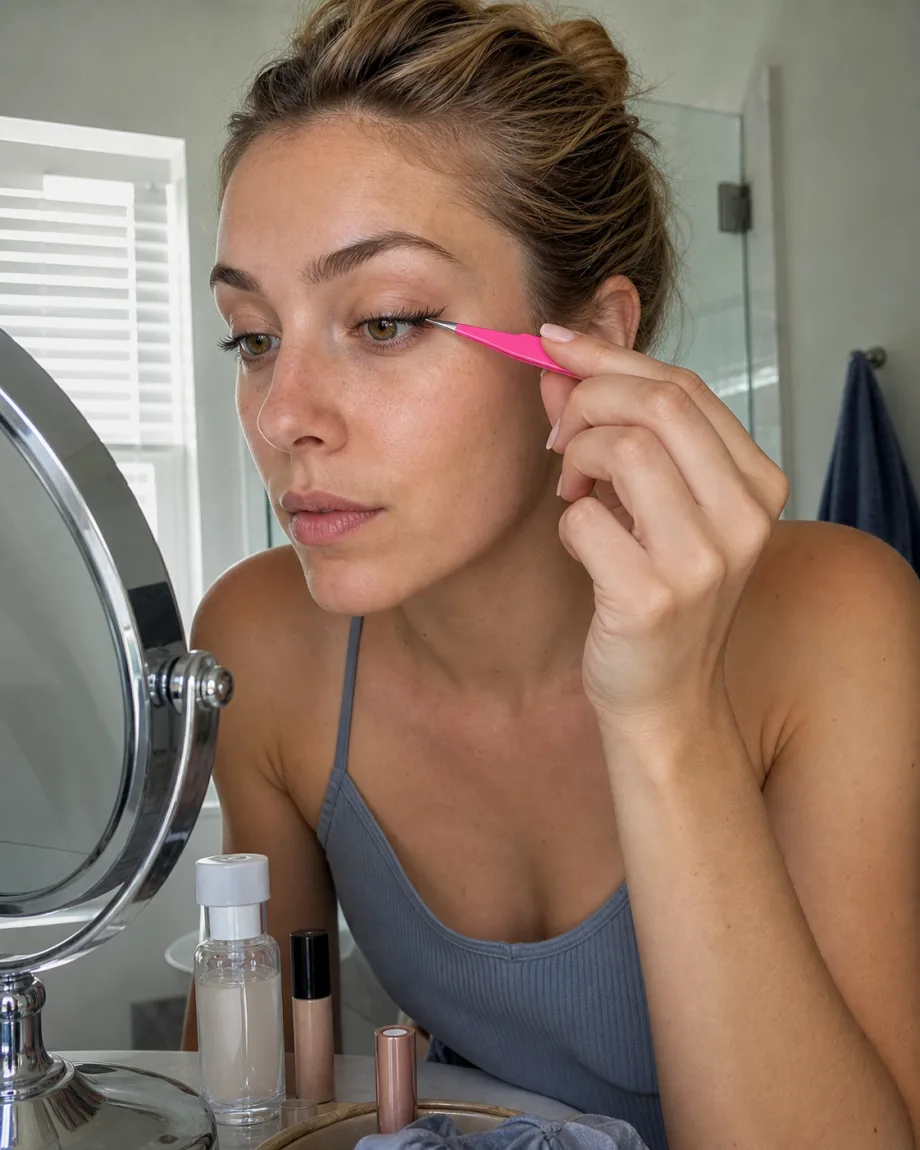 Model using a precision lash tool